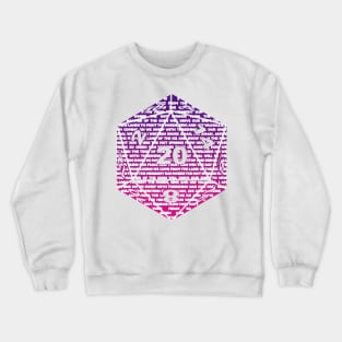 D20 Dungeons & Dragons Immigrant Song Crewneck Sweatshirt